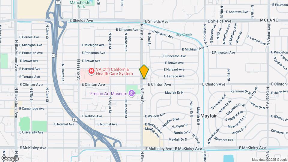 2416 N 1st St Map and Location Details
