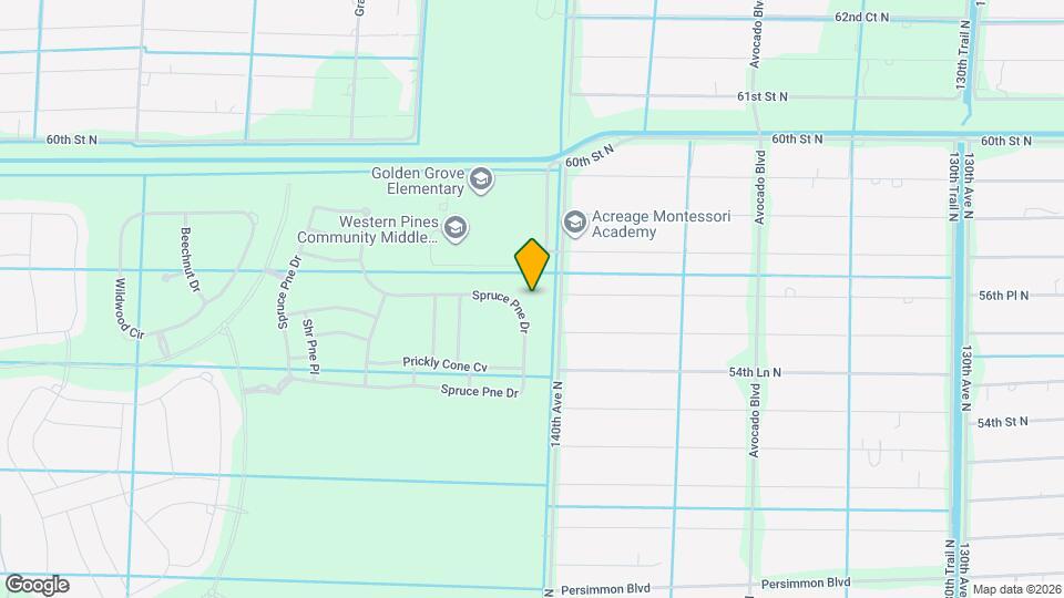 13895 Spruce Pne Dr Map and Location Details