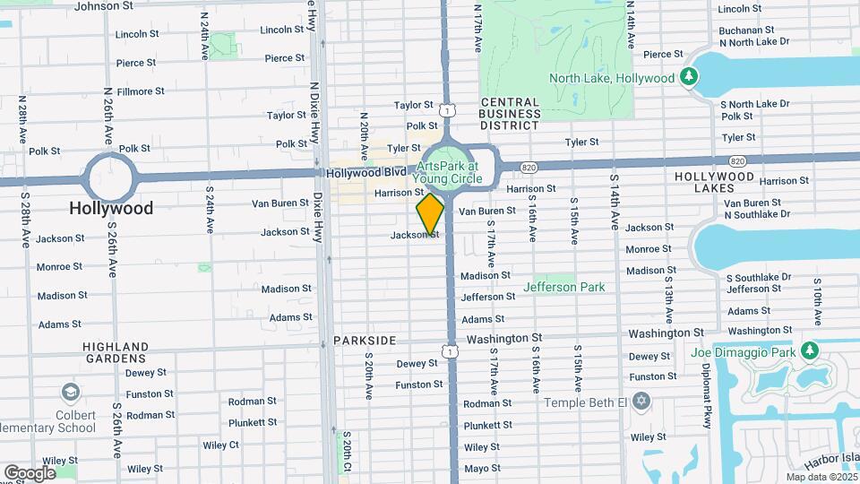 1830 Jackson St Map and Location Details