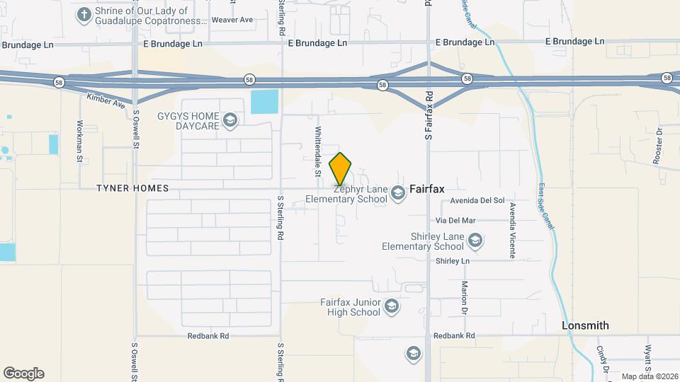 6001 Zephyr Ln Map and Location Details