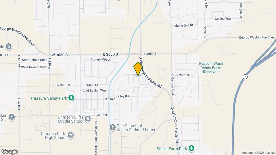 3856 Mustang Vly Dr Map and Location Details