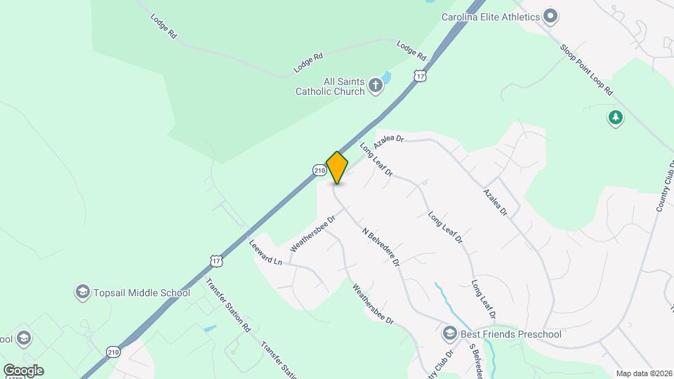 143 N Belvedere Dr Map and Location Details