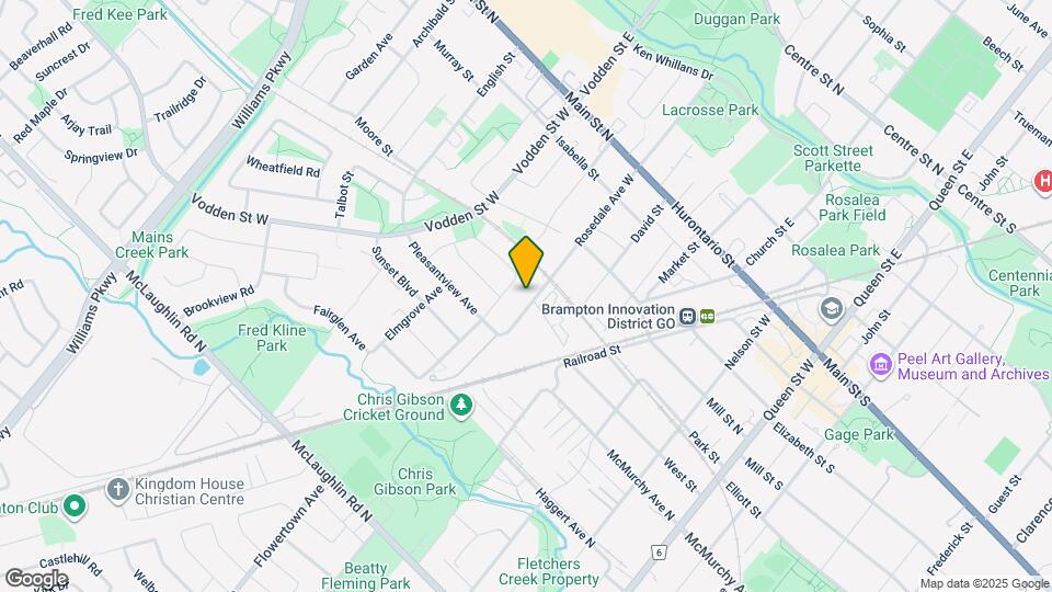 82 Rosedale Ave W Map and Location Details