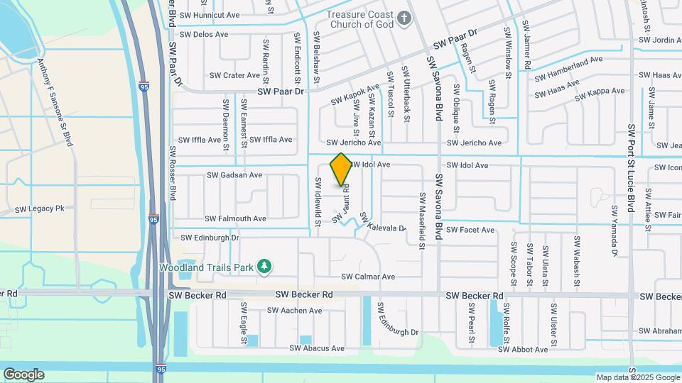 1301 SW Gahaf Ave Map and Location Details