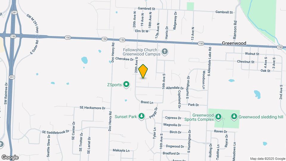 1902 Arapahoe Ct Map and Location Details