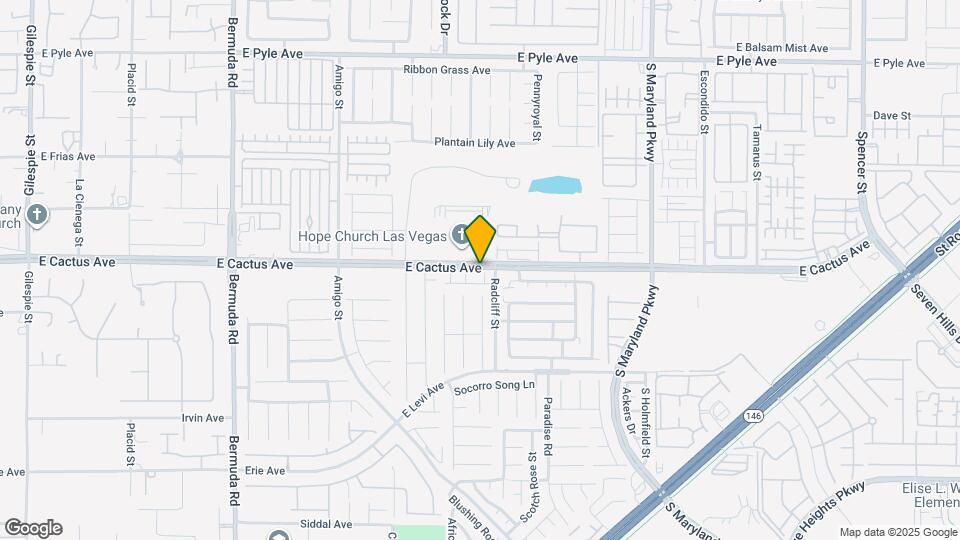 10511 Mojave Ridge Ct Map and Location Details