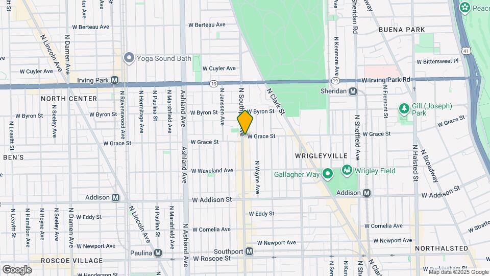 3767 N Southport Ave Map and Location Details