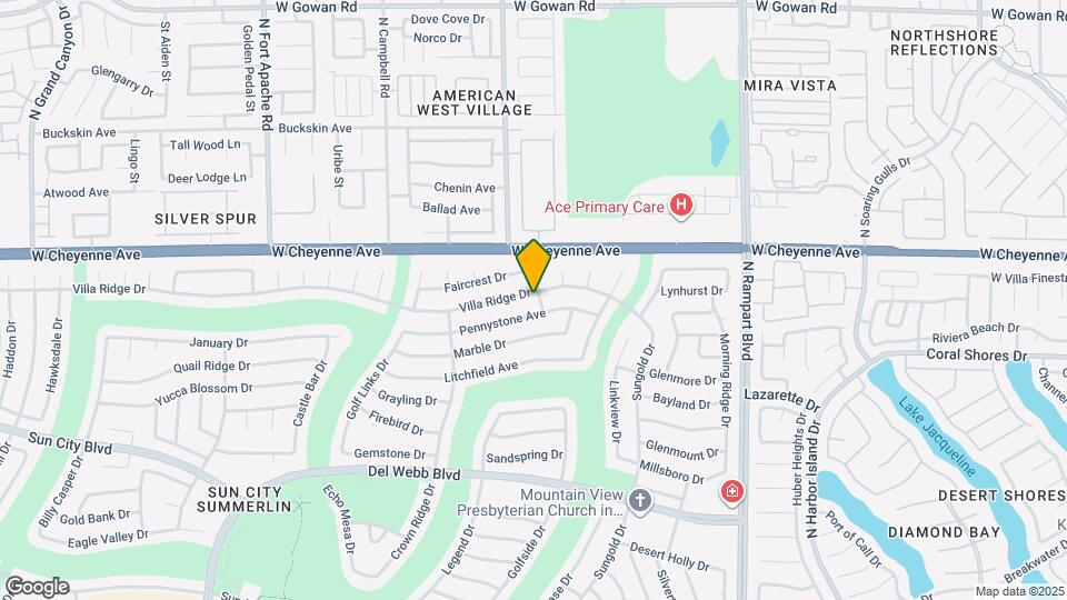 8801 Villa Ridge Dr Map and Location Details