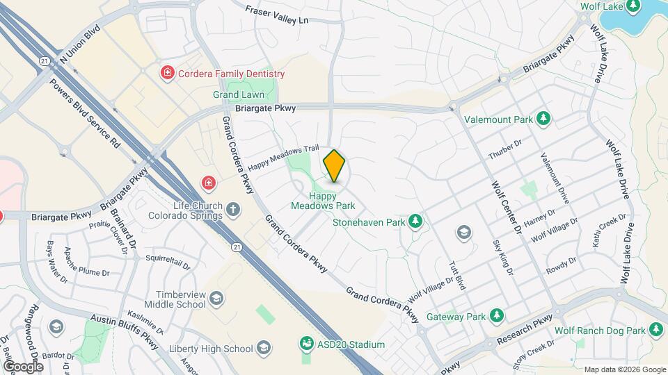 9316 Rock Pond Way Mapa y Detalles de la Ubicación