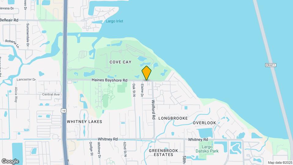 1800 Bayshore Way Map and Location Details