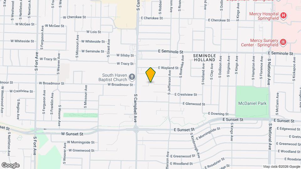220 W Broadmoor St Map and Location Details