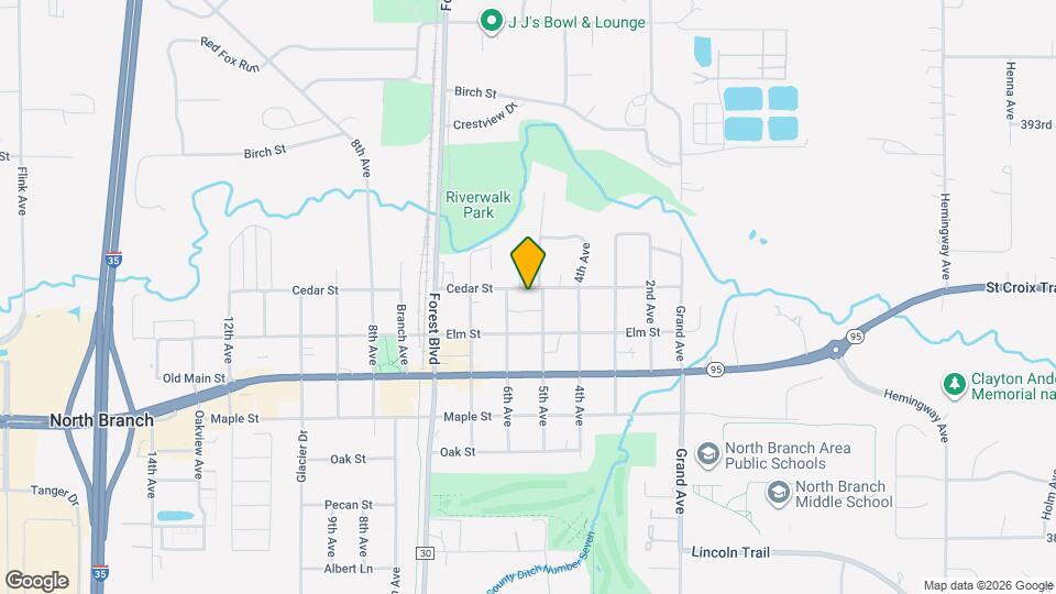 6511 Cedar St, Unit 1 Map and Location Details