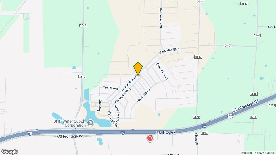 1629 Applegate Way Map and Location Details