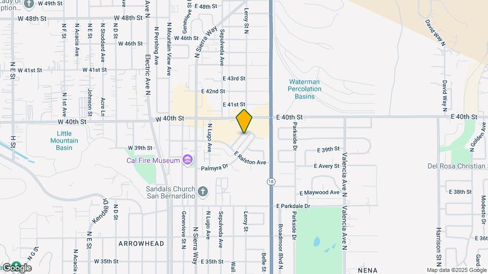 243 Sonora Dr Mapa y Detalles de la Ubicación