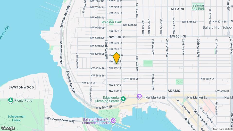 3020 NW 60th St Map and Location Details