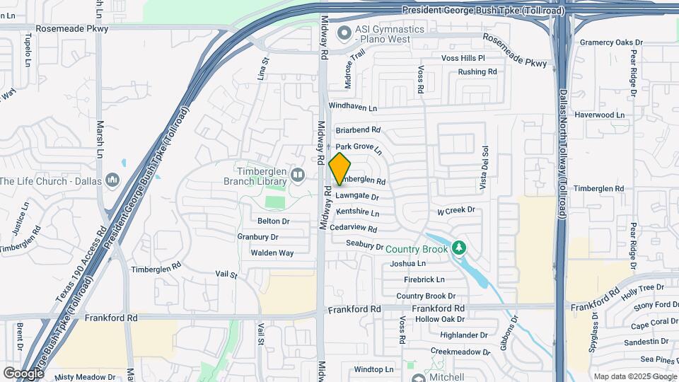 4011 Lawngate Dr Map and Location Details
