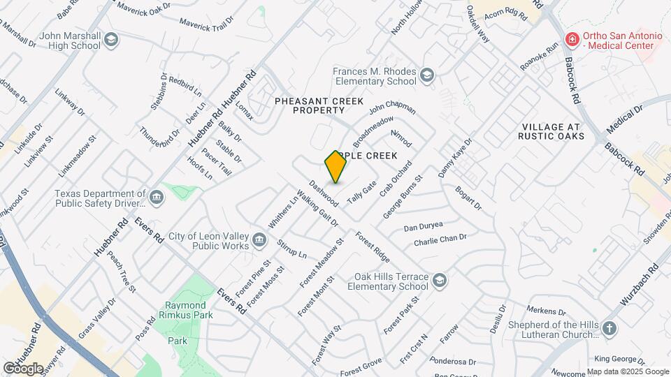 6347 Scrub Jay Map and Location Details