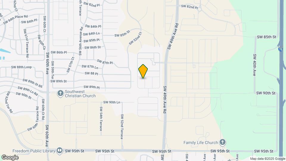 8880 SW 50th Ter Map and Location Details