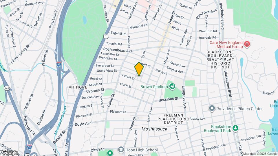 60 Forest St Mapa y Detalles de la Ubicación