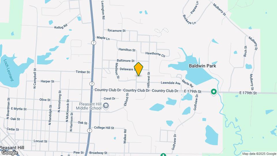 602 Linwood St Mapa y Detalles de la Ubicación