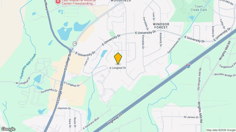 361 E Longleaf Dr Map and Location Details