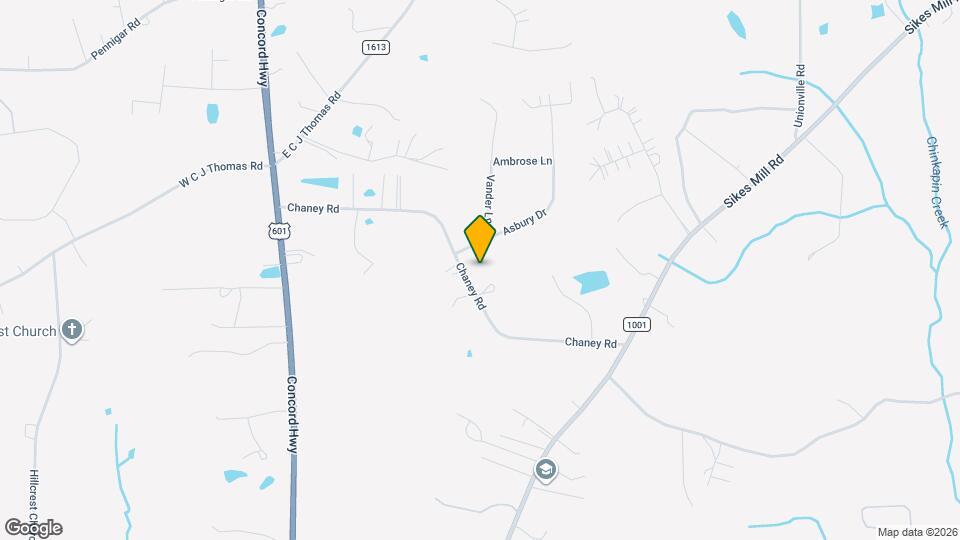 409 Chaney Rd Mapa y Detalles de la Ubicación