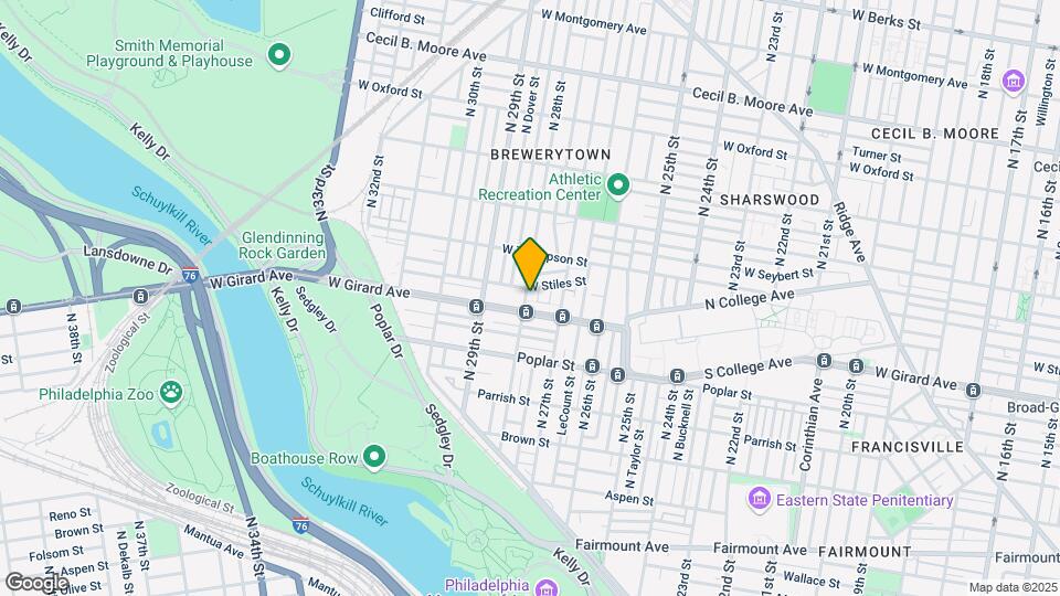 1217 N 28th St Map and Location Details