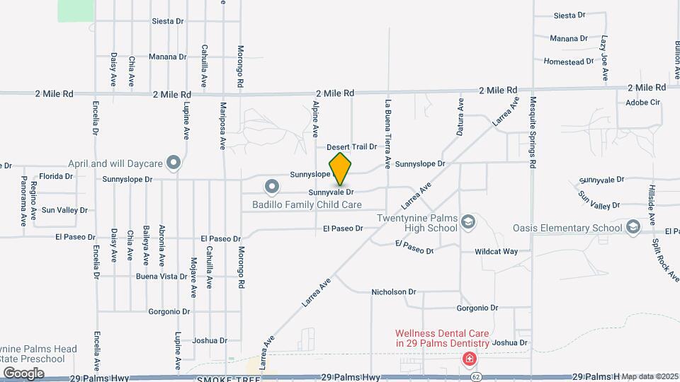 72364 Sunnyvale Dr Map and Location Details