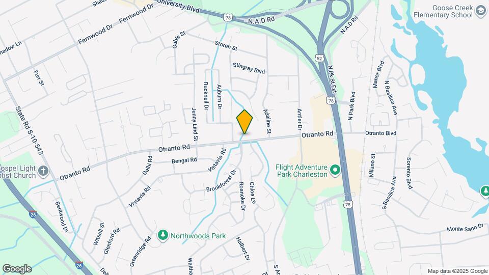 2340 Otranto Rd Map and Location Details