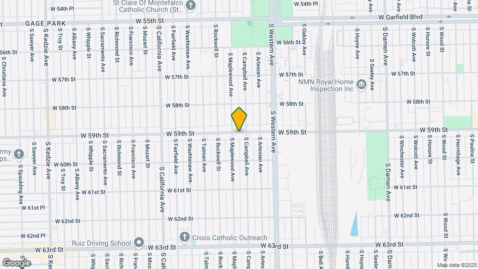 2515 W 59th St Map and Location Details