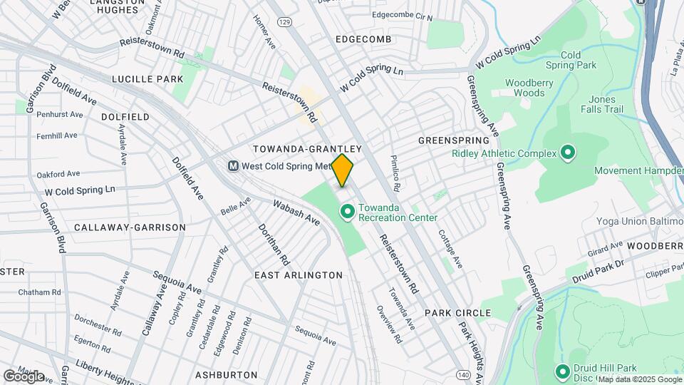 2813 Santa Fe Ave Map and Location Details