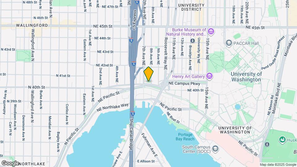 4015 8th Ave NE Mapa y Detalles de la Ubicación