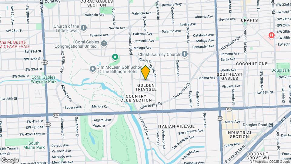 932 Escobar Ave Map and Location Details