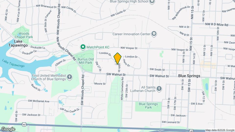 145 SW 26th St Map and Location Details
