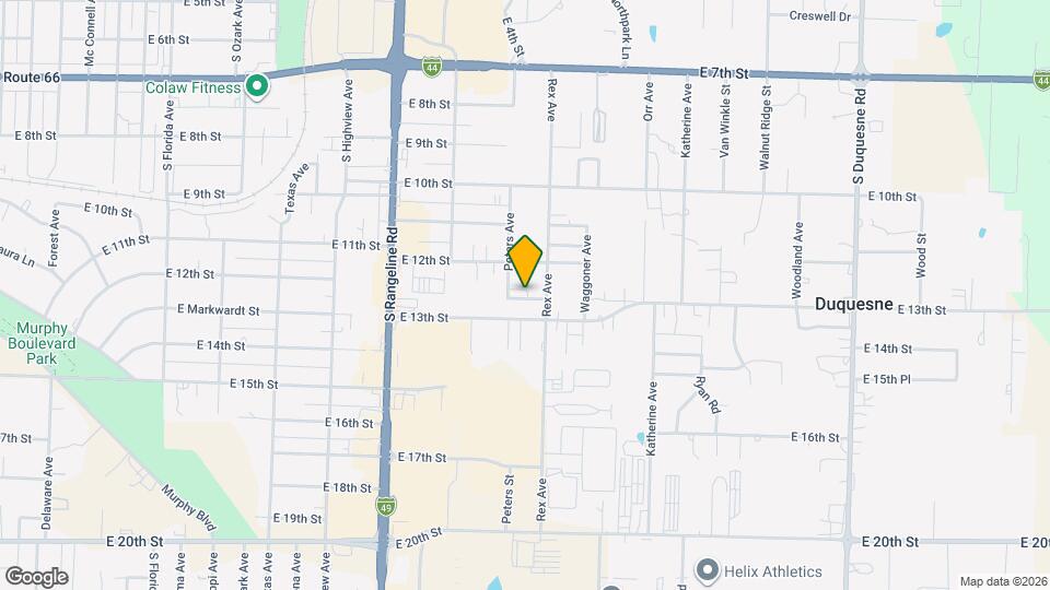 3209 E Markwardt St Map and Location Details