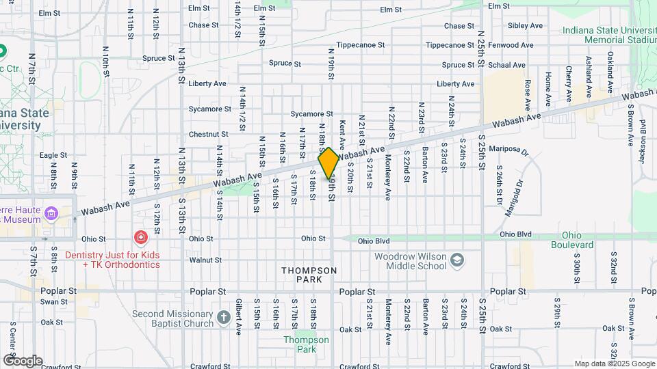 45 S 19th St Map and Location Details