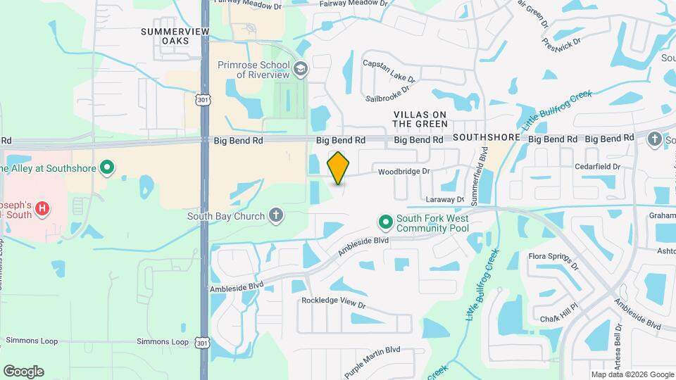 13309 Wellington Hills Dr Map and Location Details