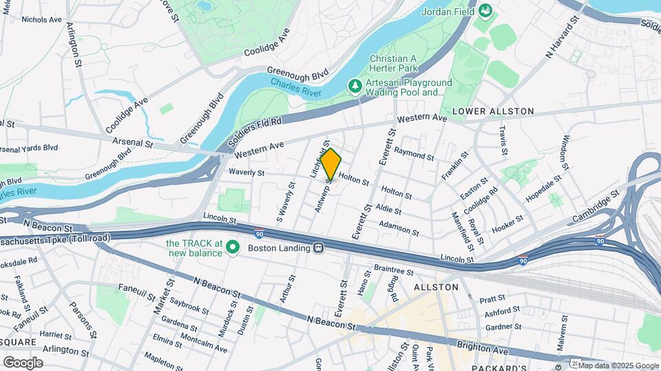 79 Antwerp St, Unit 2 Map and Location Details
