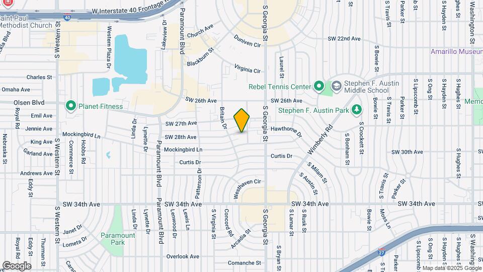 2805 SW 28th Ave Map and Location Details