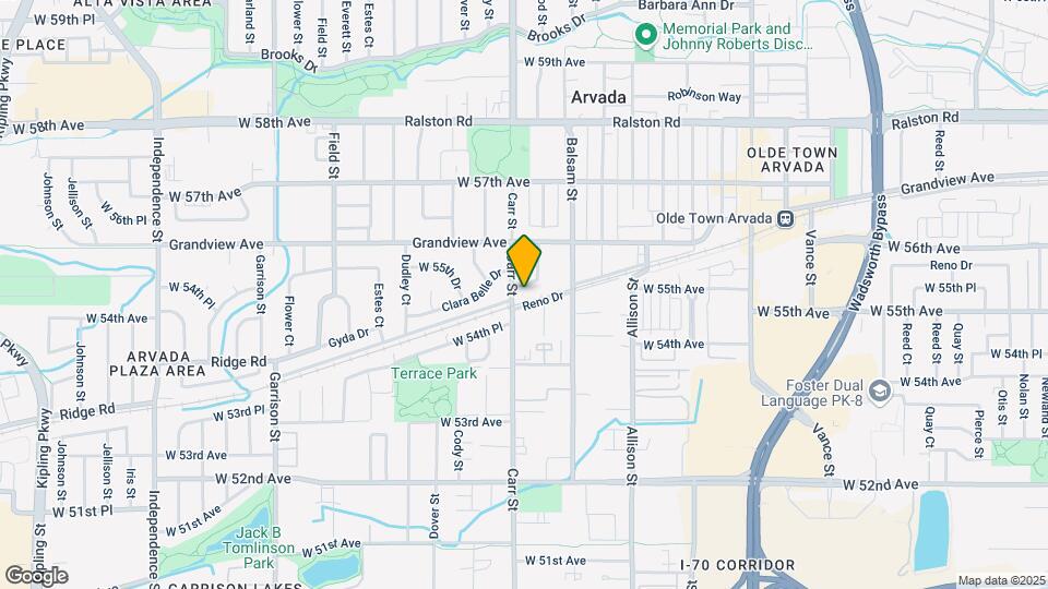 5510 Brentwood St Map and Location Details