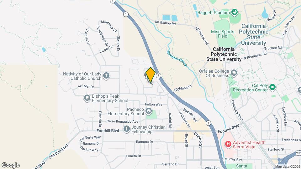 536 Couper Dr Map and Location Details