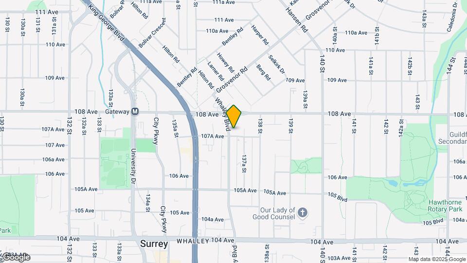 10768 Whalley Blvd Map and Location Details