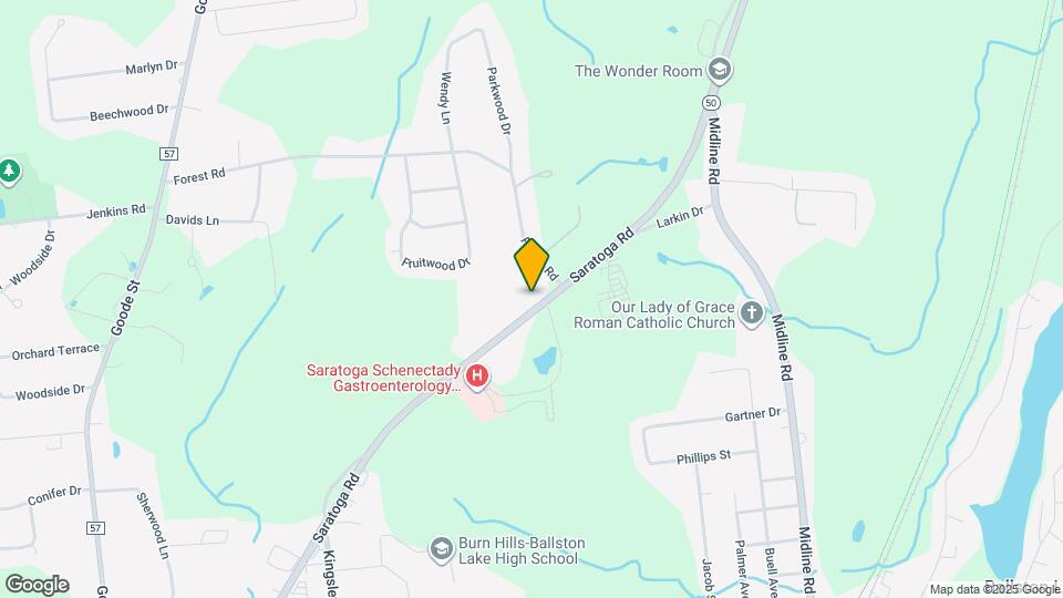 859 NY-50 Mapa y Detalles de la Ubicación