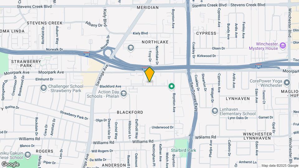 3845 Blackford Ave Mapa y Detalles de la Ubicación