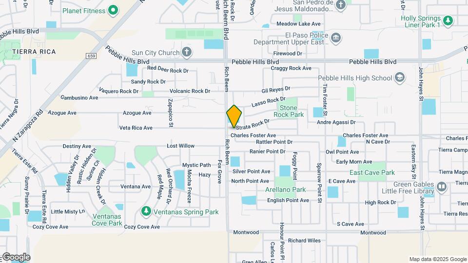 14188 Strata Rock Dr Map and Location Details