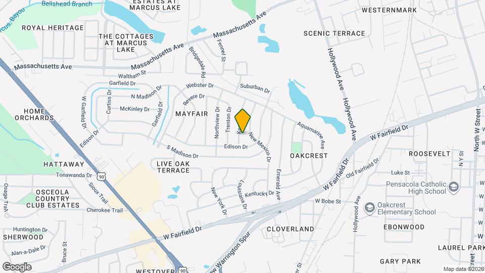 1004 Kearny Dr Map and Location Details