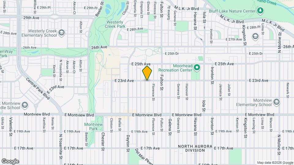 2288 Elmira St Map and Location Details