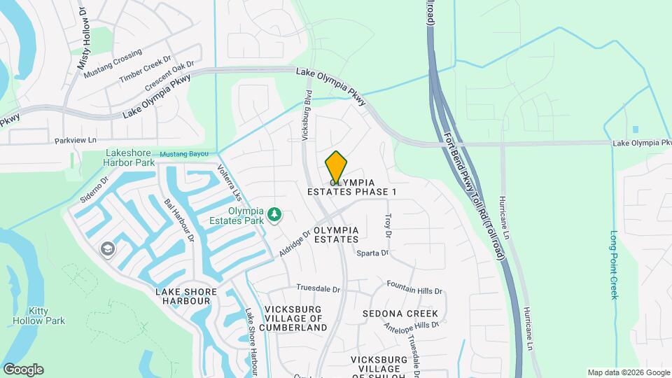 3414 Oaklawn Pl Dr Map and Location Details