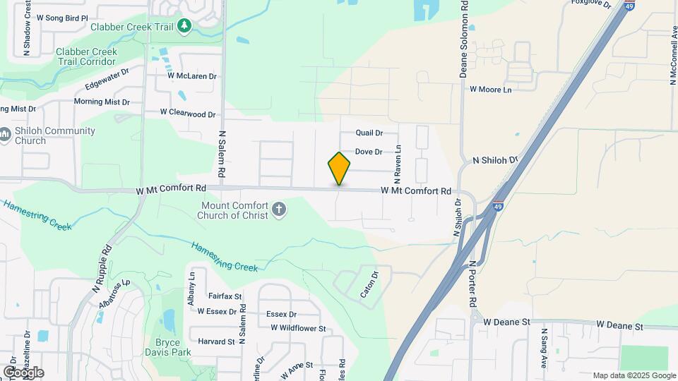 2196 N Woodlark Ln Map and Location Details
