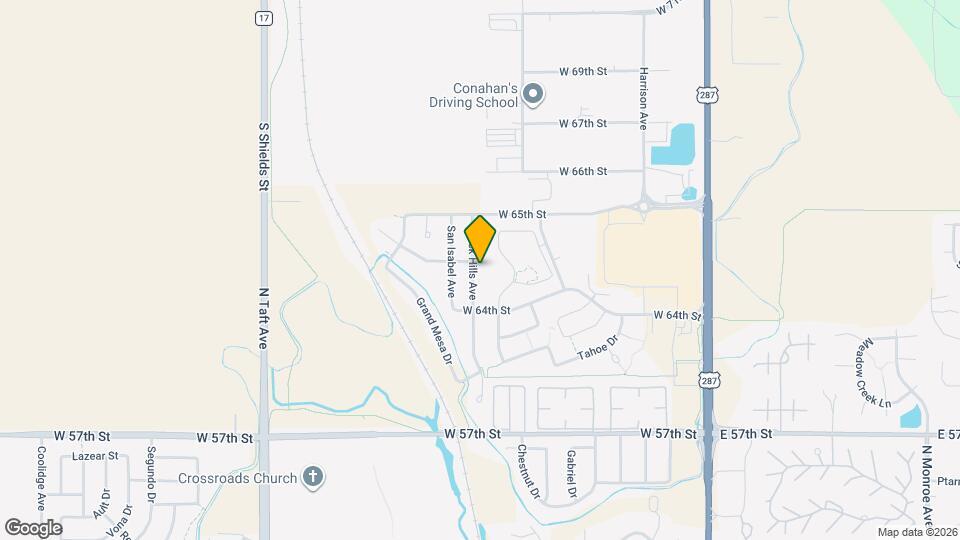 6444 Black Hills Ave Map and Location Details